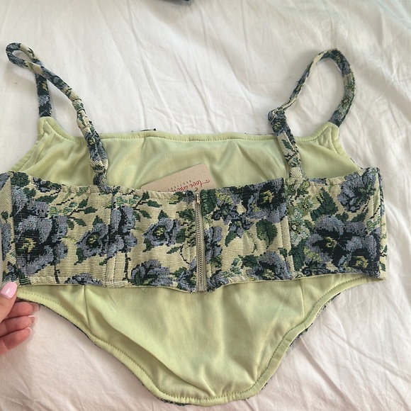 Floral corset top - Picture 3 of 3